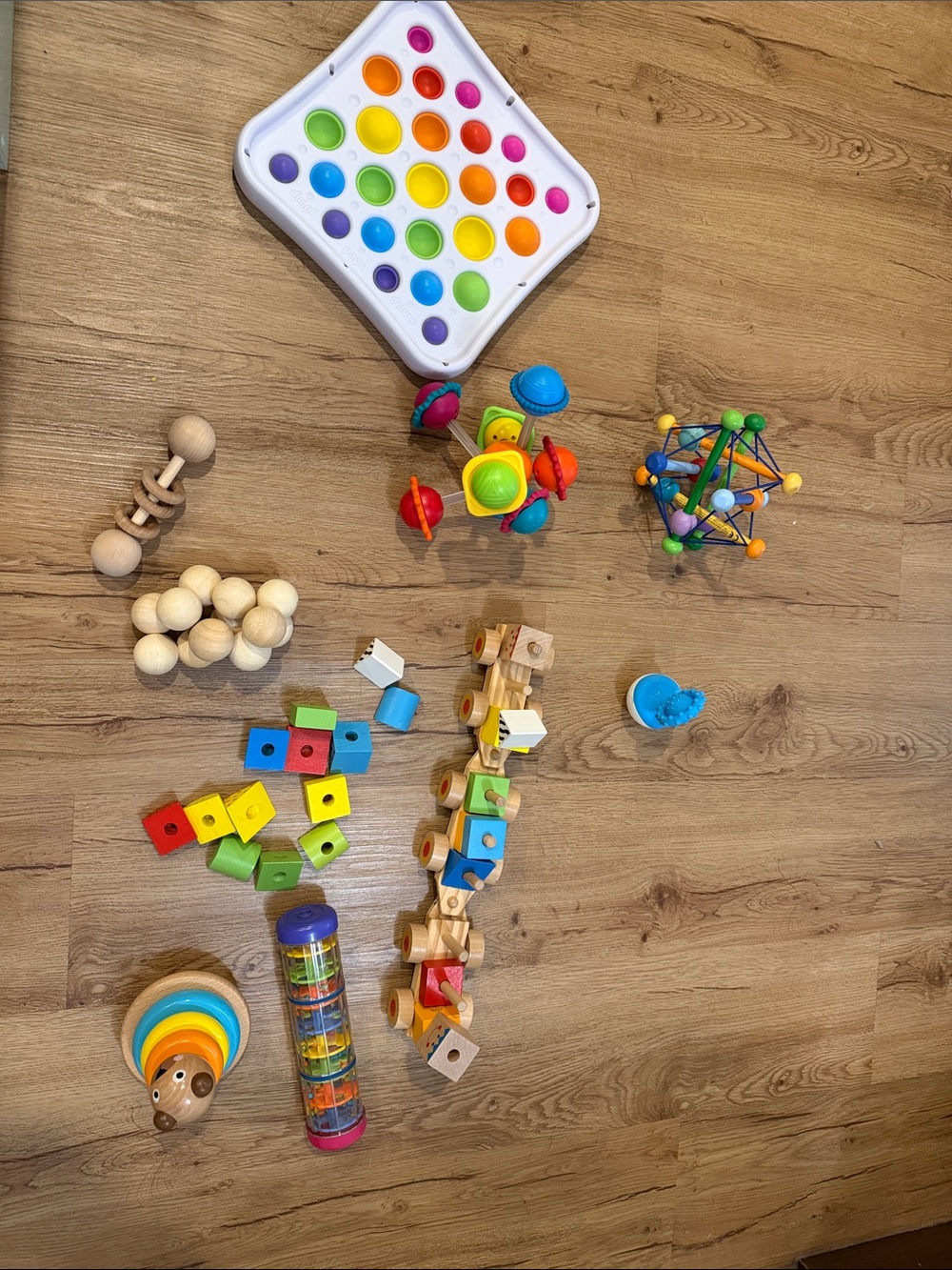 Colorful Kids Stacking & Sensory Play Set - Multi-Color